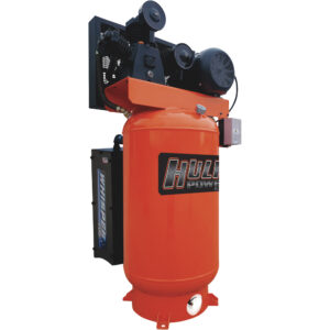 Hulk by EMAX Silent 5 HP, 2-Stage, 80-Gallon Vertical Air Compressor — 230 Volt, 1-Phase, Model# HI05V080Y1S